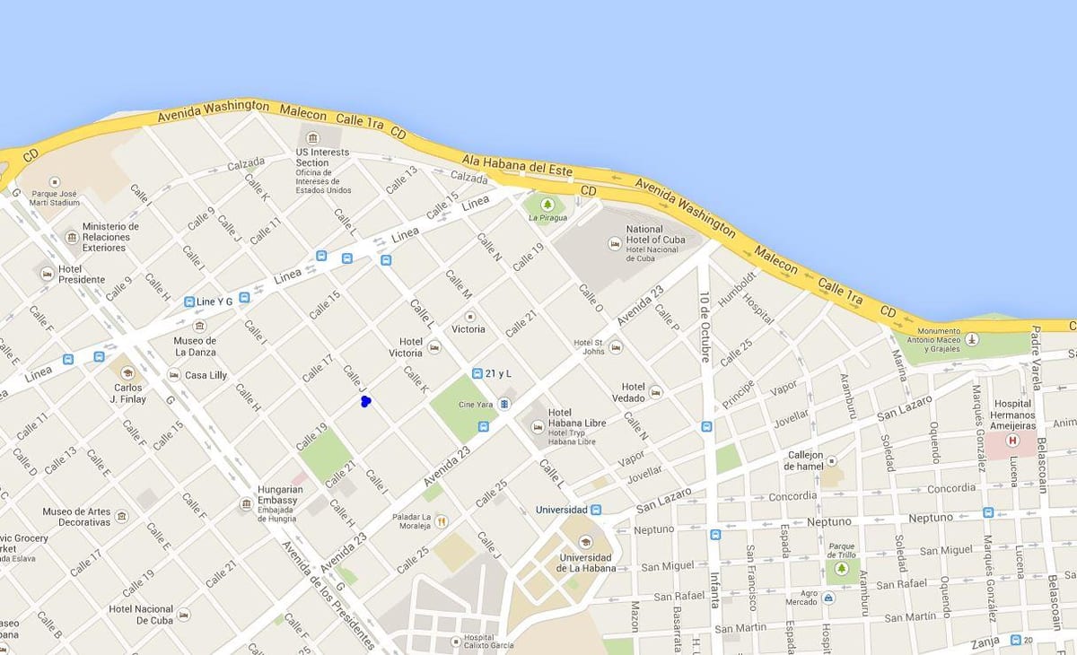 vedado mapie